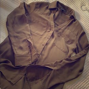 Taupe express Portofino shirt